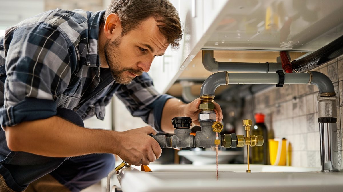 Professional drain cleaning service